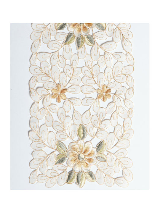 Silk Fashion Runner Изрязано 8205 Бежов 20x150бр