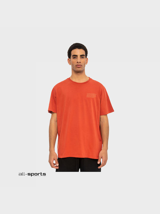 Be:Nation Herren Sport T-Shirt Kurzarm Orange