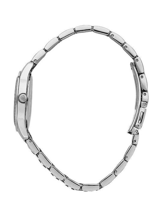 Trussardi T-sky Damen Uhr mit Silber Metallarmband