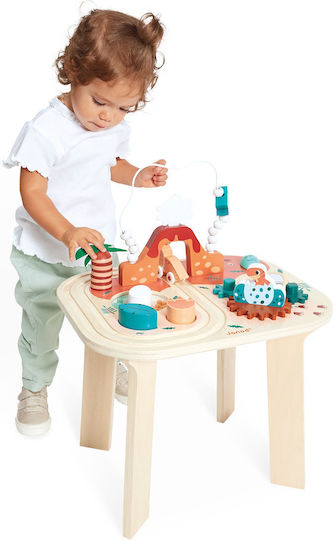 Janod Activity Table Dino made of Wood with Sounds for 12++ Months