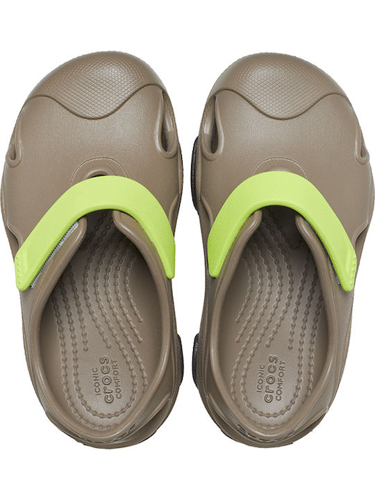 Children's Anatomical Beach Shoes Khaki