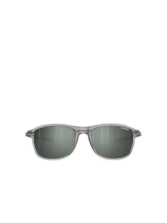 Julbo Men's Sunglasses with Gray Frame and Green Polarized Lens J5559027B