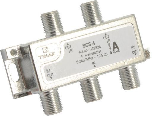 Triax 4-way SCS-4 5-2400MHz Splitter Satellite 349824