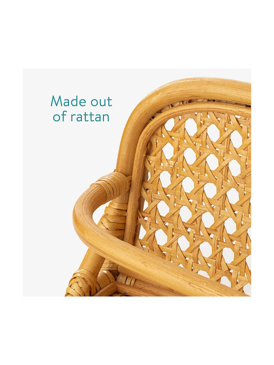 Navaris Wandmontiertes Badezimmerregal Bamboo Braun