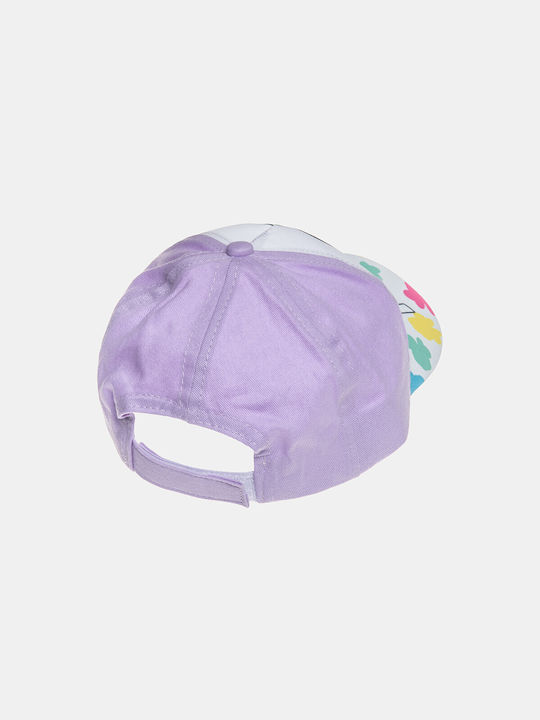 Alouette Kids' Hat Jockey Fabric Lilac