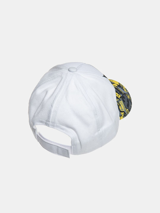 Alouette Kids' Hat Jockey Fabric White