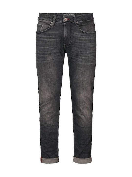 Russel 9700 Ανδρικό Παντελόνι Τζιν με Regular Tapered Εφαρμογή Γκρι