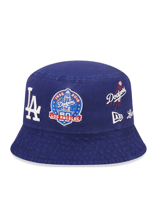 New Era Υφασμάτινo Ανδρικό Καπέλο Στυλ Bucket Μπλε