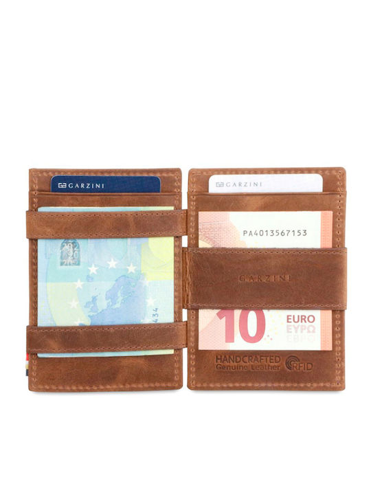 Men's Wallet Cards with RFID Brown