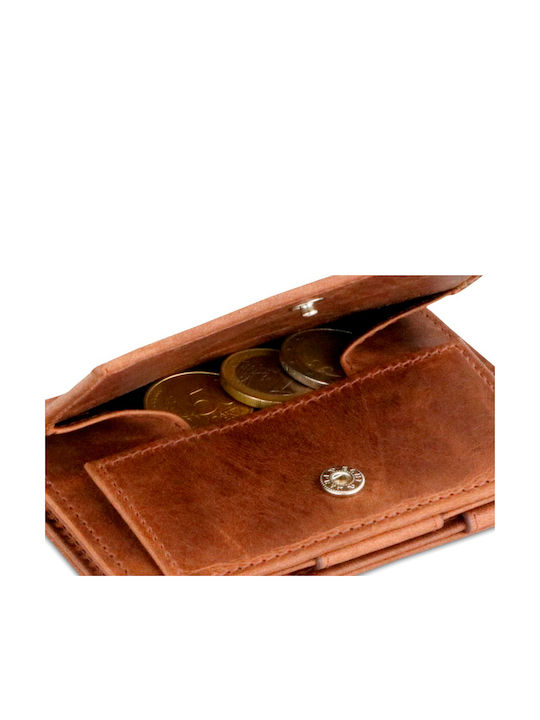 Men's Wallet Cards with RFID Brown