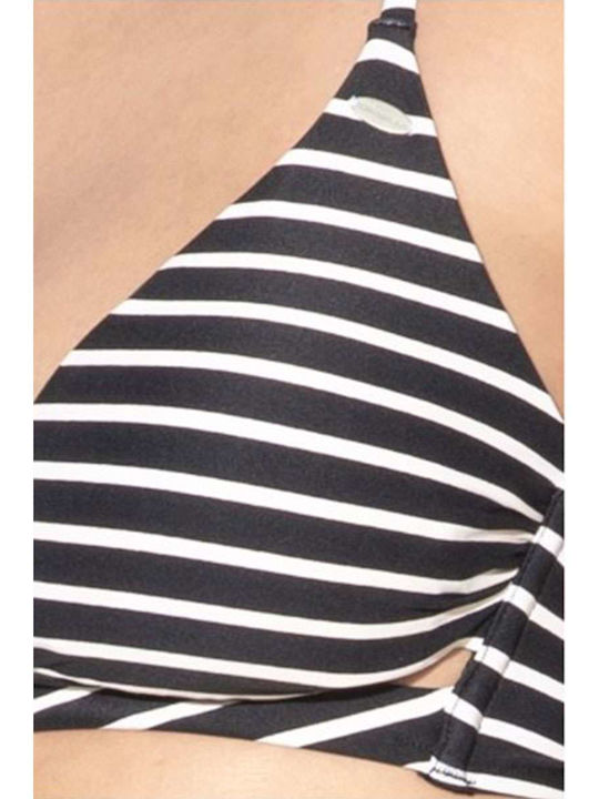 Cross Over Bikini Τριγωνάκι Black/white