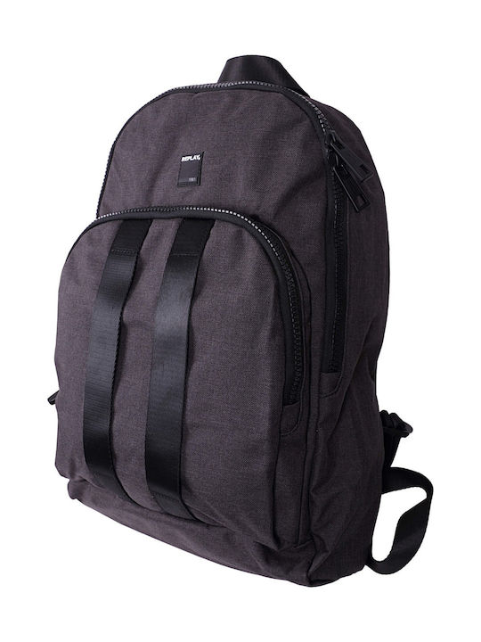 Replay Flofi Stoff Rucksack Schwarz