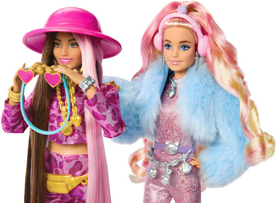 Barbie Fly Safari Κούκλα Extra για 3+ Ετών