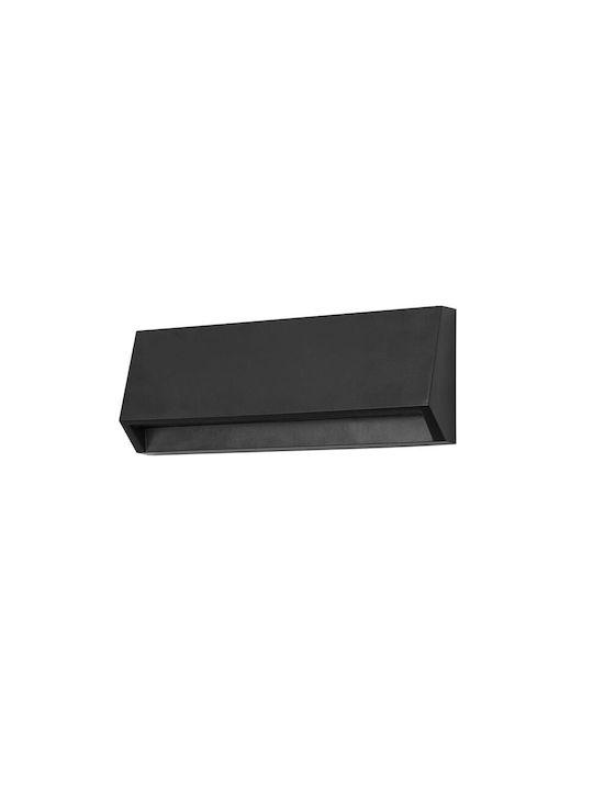 Forlight Επιτοίχια Εξωτερική Πλαφονιέρα LED IP65 2.5W με Φυσικό Λευκό Φως 16x7εκ.