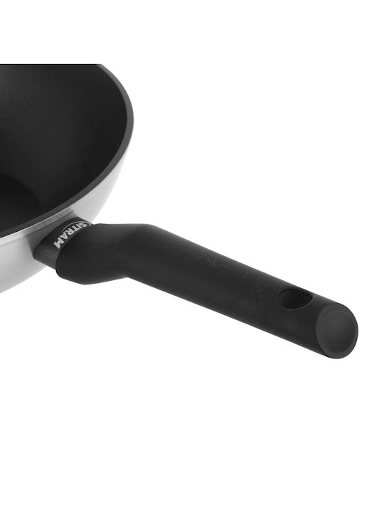 Sitram Silveral Wok made of Aluminum with Non-Stick Coating 28cm