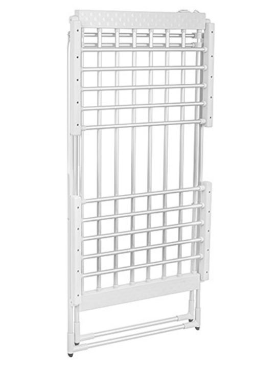 Adler Metallic Folding Electric Floor Clothes Drying Rack with Hanging Length 2m