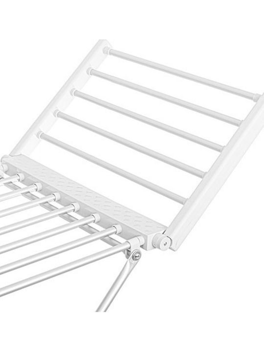 Adler Metallic Folding Electric Floor Clothes Drying Rack with Hanging Length 2m