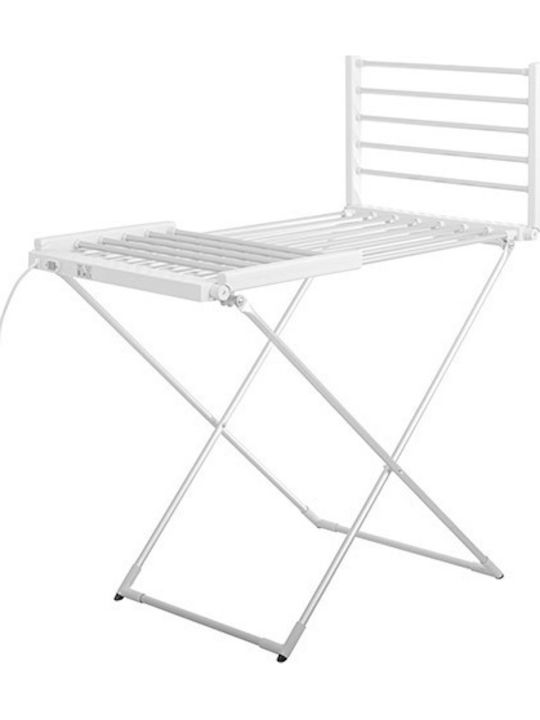 Adler Metallic Folding Electric Floor Clothes Drying Rack with Hanging Length 2m