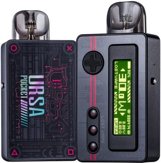 Lost Vape Ursa Pocket Kit Box Mod 2.5ml cu Baterie Încorporată 1200mAh Cavalerul Negru