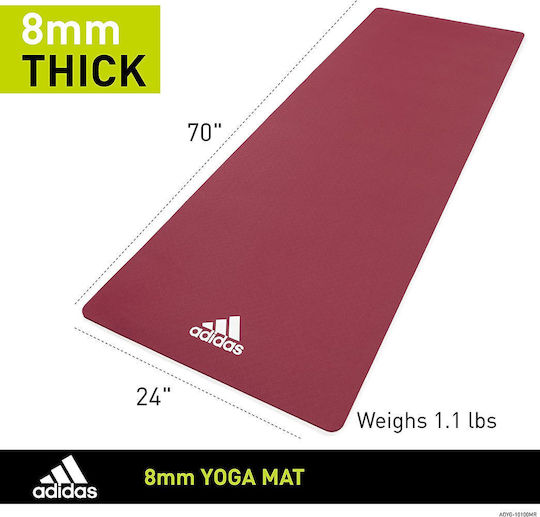 adidas Матрак За Фитнес Червен