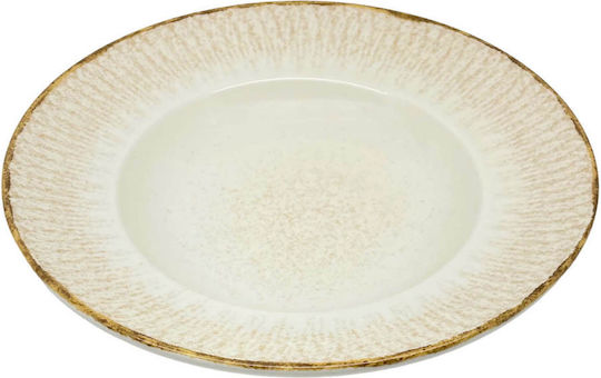 Ankor Plate Pasta made of Porcelain White with Diameter 27cm Ankor Plate Pasta made of Porcelain White with Diameter 27cm