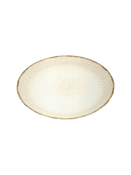 Ankor Plate Shallow made of Porcelain White with Diameter 27.5cm
