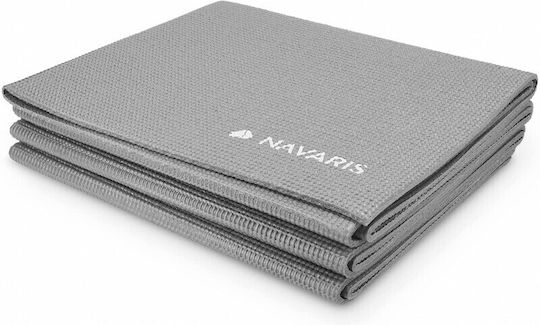 Navaris Сгъваем Матрак За Фитнес Йога Сив (173x61x0.4см)