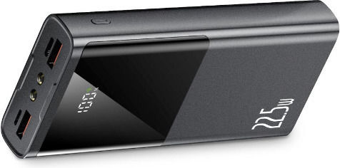 Tech-Protect PB13 Power Bank 20000mAh 22.5W με 2 Θύρες USB-A και Θύρα USB-C Power Delivery / Quick Charge 3.0 Γκρι