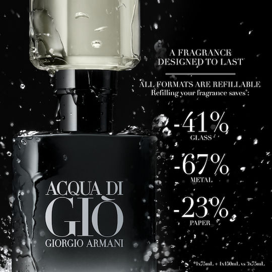 Giorgio Armani Acqua Di Gio Eau de Parfum Nachfüllbar 40ml