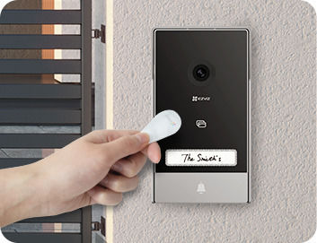 Ezviz Wi-Fi Video Intercom Set Black