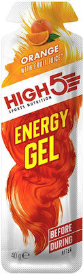 High5 Energy Gel με Γεύση Πορτοκάλι 6x40gr