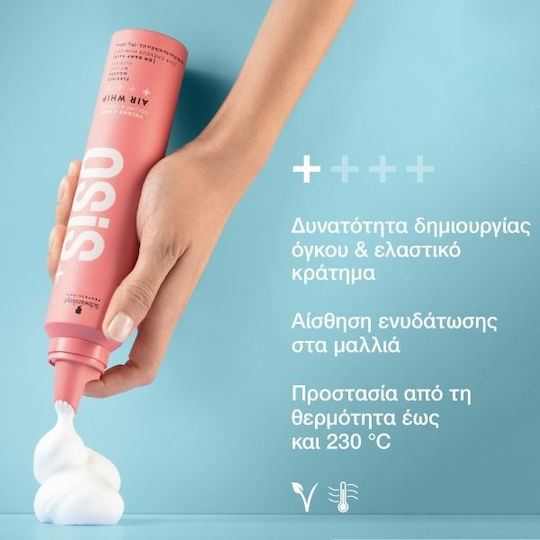 Schwarzkopf OSiS Air Whip Αφρός Μαλλιών Όγκος 200ml
