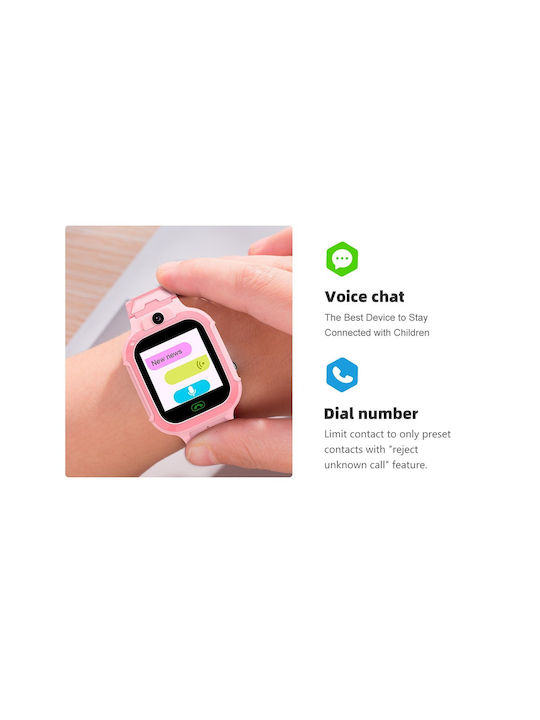 motto4u Παιδικό Smartwatch με GPS & Κάμερα Γαλάζιο