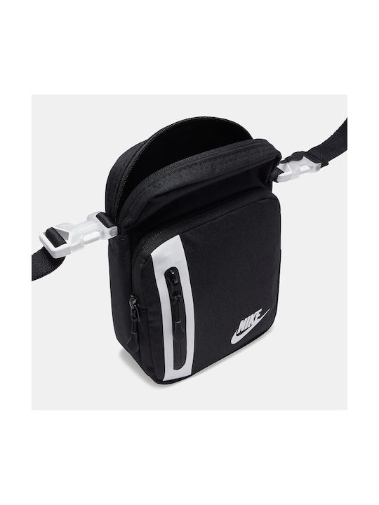 Shoulder / Crossbody Bag with Zipper Black