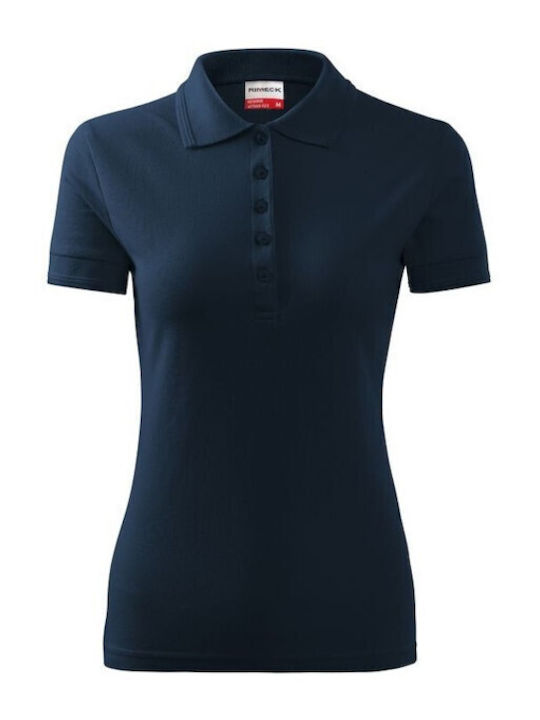 Rimeck Γυναικείο Διαφημιστικό T-shirt Κοντομάνικο σε Navy Μπλε Χρώμα