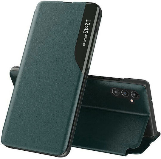 Techsuit 5G eFold Series Buchen Sie Kunststoff / Synthetisches Leder Grün (Galaxy A14)