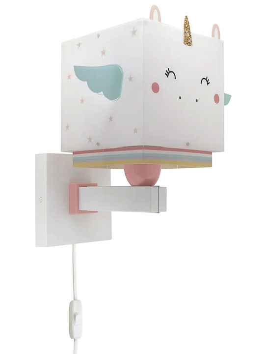 Ango Детска стенна лампа LED Пластмаса Little Unicorn