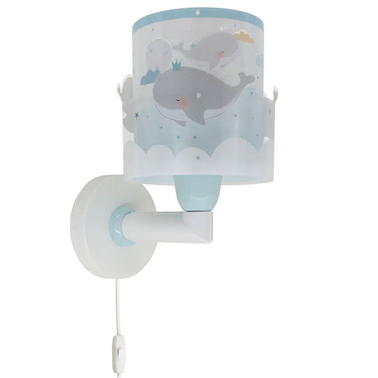Ango Lumină de perete pentru copii Lumini LED Plastic Whale Dreams