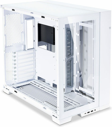 Lian Li O11 Dynamic EVO Gaming Midi Tower Computer Case with Side Window White
