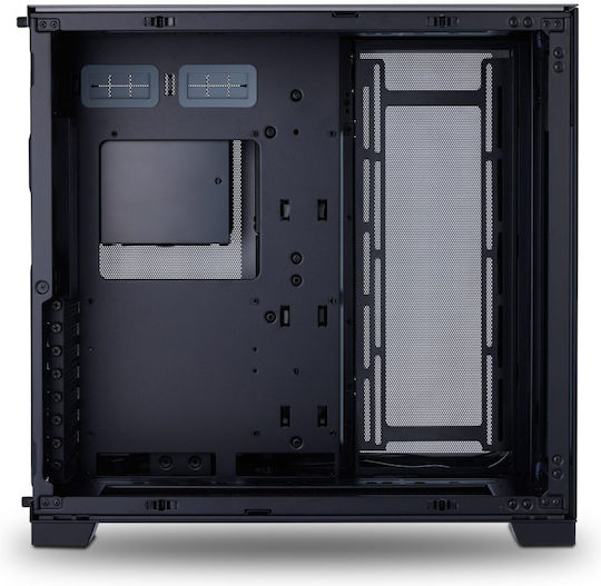 Lian Li O11 Dynamic EVO Gaming Midi Tower Computer Case with Side Window Harbor Grey