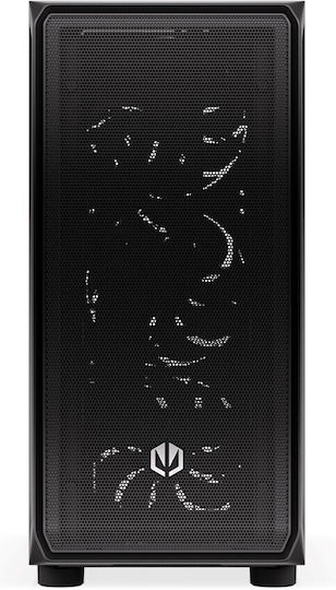 Endorfy Arx 700 Air Gaming Midi Tower Computer Case with Side Window Black