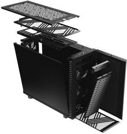 Fractal Design Define 7 Midi Tower Κουτί Υπολογιστή Μαύρο