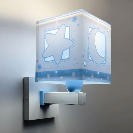 Ango Led Plastic Kids Wall Light Moonlight