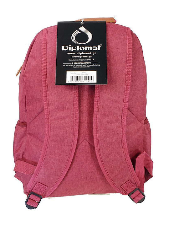 Diplomat Rucsac Waterproof 19lt Roșu
