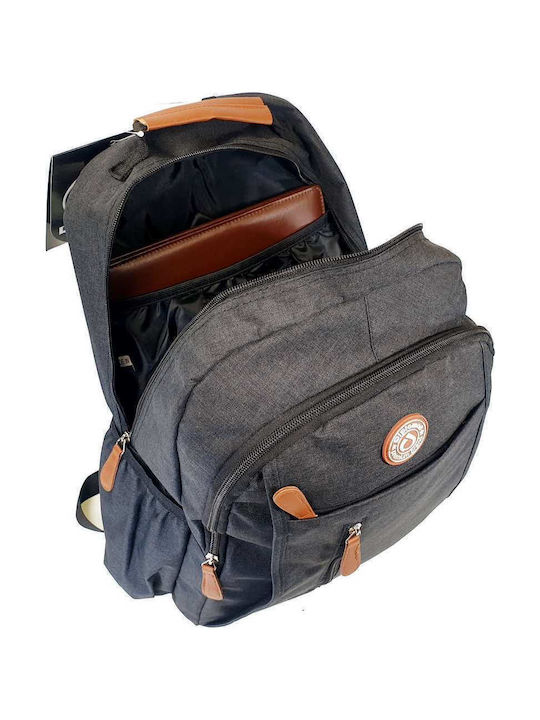 Diplomat Backpack Αδιάβροχο 19lt Μαύρο