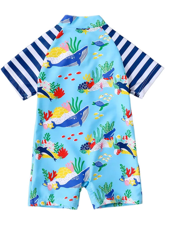 Baby One-piece Swimsuit "Ocean" Colorful