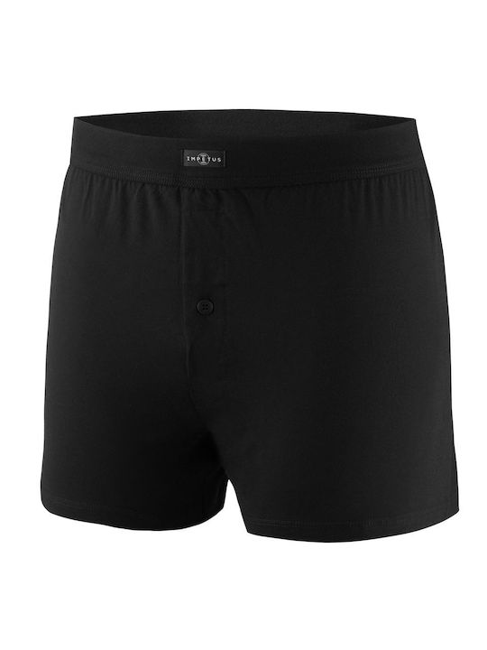 Impetus Herren Boxershorts Schwarz 1Packung