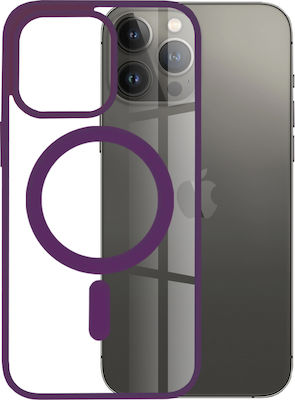 Techsuit MagSafe Pro Silicone Back Cover Purple (iPhone 13 Pro)