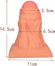 Kinksters Πρωκτική Σφήνα Medium Flesh
