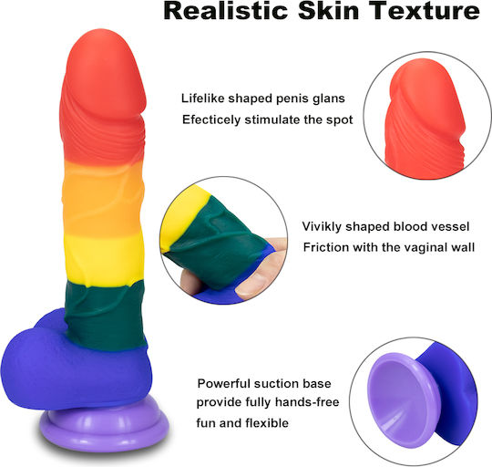 Kinksters Dildo realist cu Scrotum